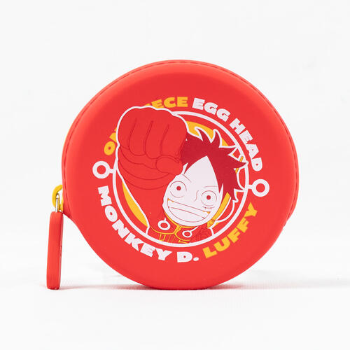 One Piece 航海王 矽膠零錢包-魯夫