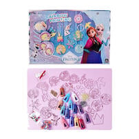 Disney Frozen冰雪奇緣 彩虹免烤畫吊飾DIY套組