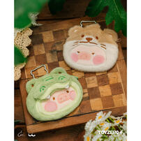 罐頭豬LuLu 動物派對 - 毛絨隨身包 -隨機發貨