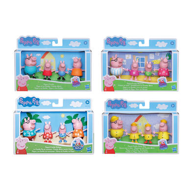Peppa Pig粉紅豬小妹 佩佩豬家族角色組- 隨機發貨