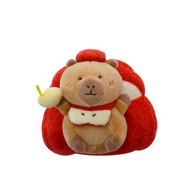 TUNTUNZAI卡皮巴拉	豚豚崽豚個好運-蘋果沙發公仔