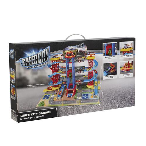 Speed City極速城市 超級停車場 | 台灣玩具“反”斗城官方網站 | Toys