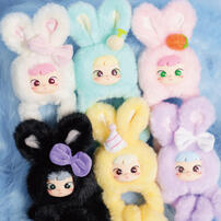 Cimmy POP POP Bunny Series Tangle Plush Keychain