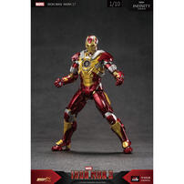 ZD Toys MARVEL IRON MAN 中動 鋼鐵人 Mark 17 破心者 7吋可動人偶
