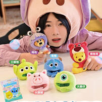 disney 迪士尼造型頭套吊飾盲袋3吋-隨機發售