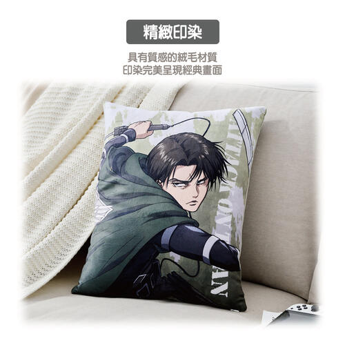 Attack on Titan Square Pillow-Levi