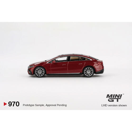 MINIGT	Mercedes-Benz EQS 580 4MATIC Red Metallic 合金車 970