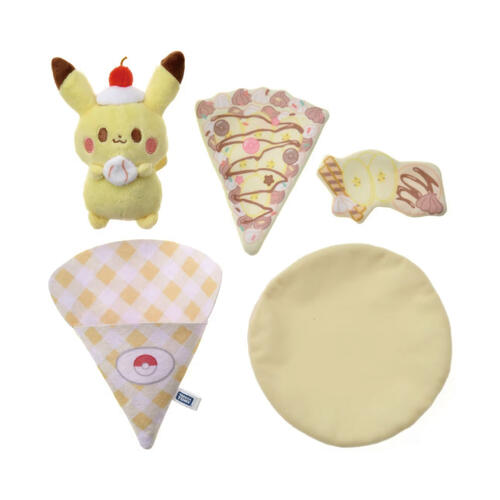 Pokemon 寶可夢 Pokepeace DIY絨毛-草莓可麗餅(皮卡丘)