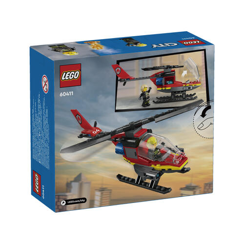 Lego樂高 消防救援直升機 60411