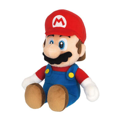 Nintendo任天堂 超級瑪利歐All Star Collection 瑪利歐坐姿絨毛玩偶 (25厘米)