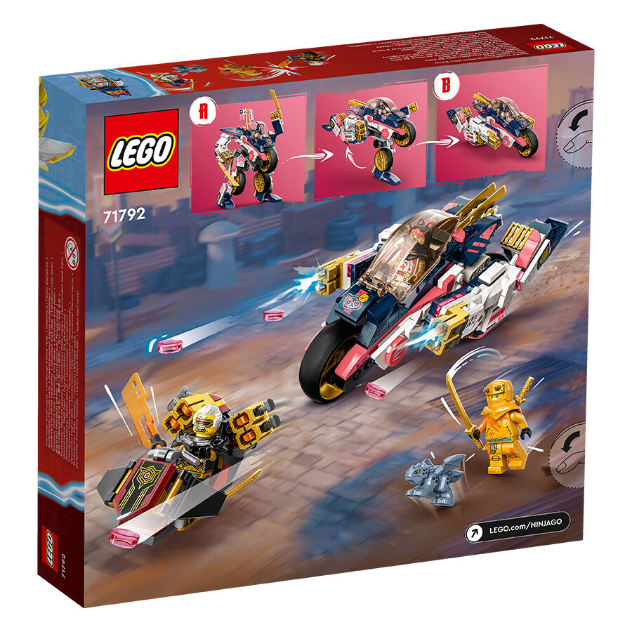 LEGO Ninjago Sora's Transforming Mech Bike Racer 71792 | Toys