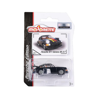 Majorette美捷輪小汽車-保時捷911 RS 2.7限定黑