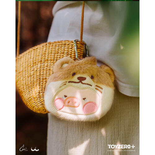 罐頭豬LuLu 動物派對 - 毛絨隨身包 -隨機發貨