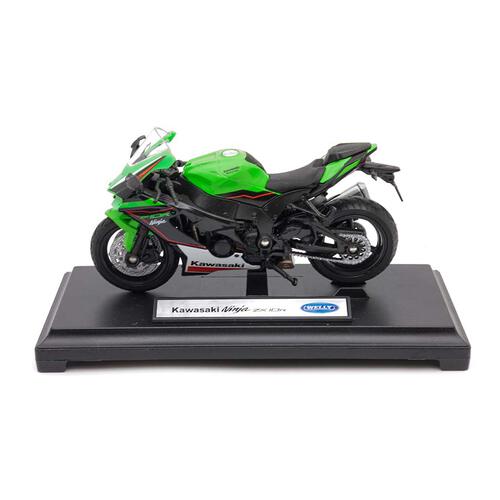 靜態金屬玩具/比例合金車Welly 1:18 Kawasaki Ninja ZX-10R