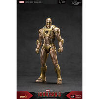 ZD Toys MARVEL IRON MAN 中動 鋼鐵人 Mark 21 金霸王 7吋可動人偶