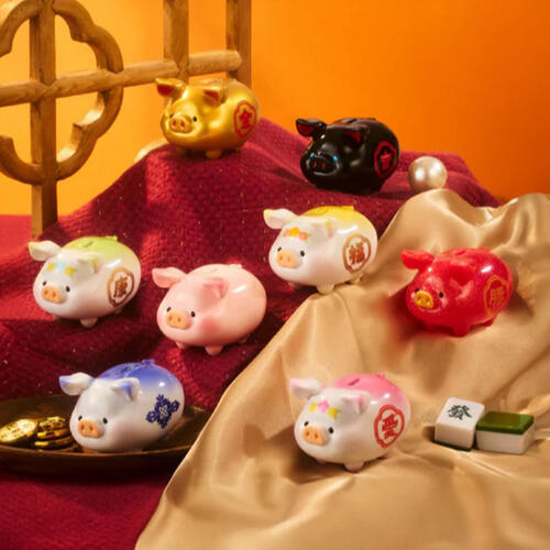 Lulu The Piggy Toyzeroplus 罐頭豬LuLu 解答之豬系列- 隨機發貨