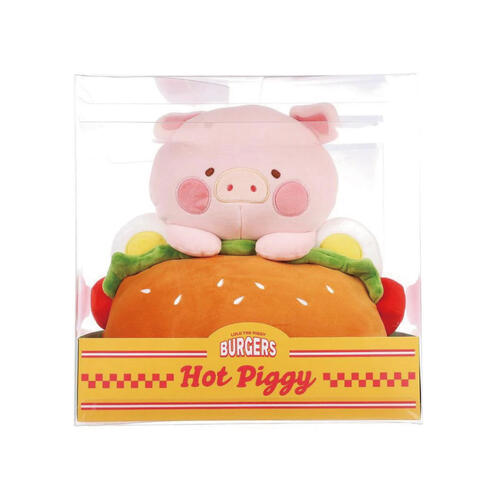 TOYZEROPLUS 罐頭豬 LuLu 經典系列 - 靠枕 (熱狗包款)