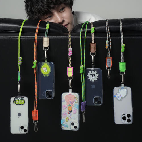 KINGJUN 手機掛繩／限定暮橘