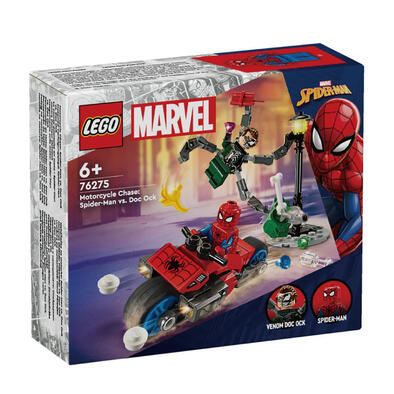 Lego樂高LEGO Super Heroes  Motorcycle Chase: Spider-Man vs. Doc Ock 76275