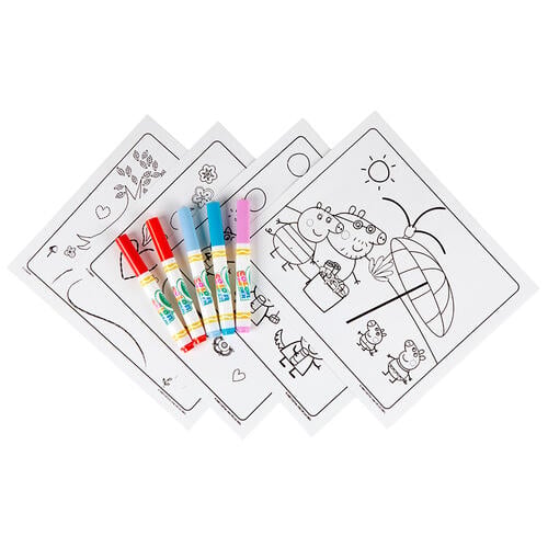Crayola Peppa Pig Color Wonder Mess Free Coloring Book