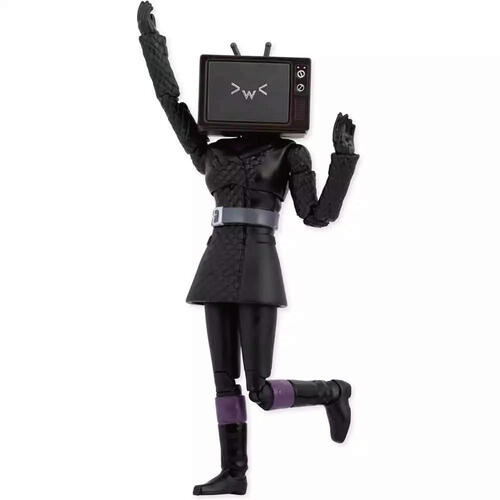 Skibidi Toilet 馬桶人-女電視人6吋可動公仔