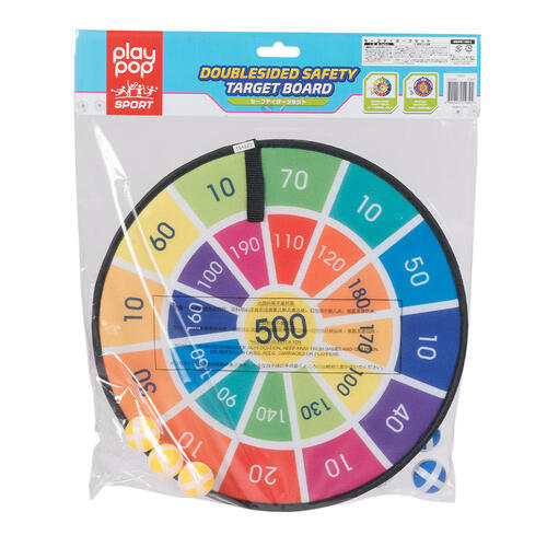 playpop Doublesided Safety Target Board