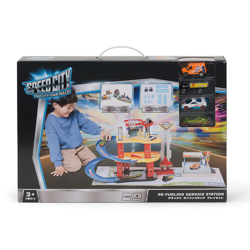 Speed City極速城市 加油站場景組
