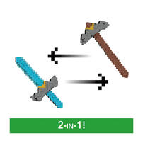 Minecraft當個創世神 電影角色模型 - 角色扮演武器組