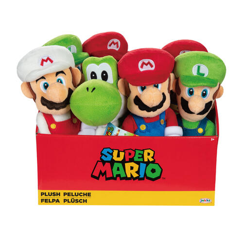 Super Mario超級瑪利歐 任天堂瑪利歐絨毛玩偶W1- 隨機發貨