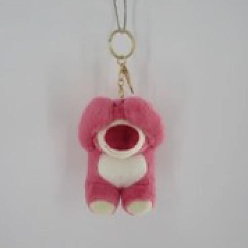 miniso 迪士尼躲貓貓系列掛飾(草莓熊)