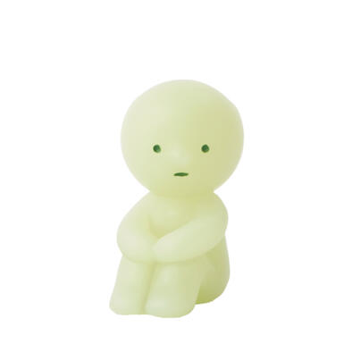 Smiski Zipperbite 夜光精靈拉鍊吊飾 孤僻精靈