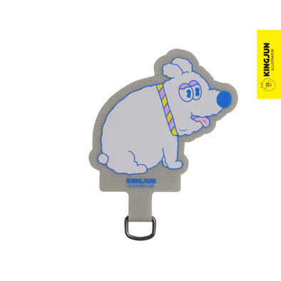 KINGJUN 手機夾片／小白