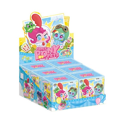 Kayou卡游 彩虹小馬系列咔噠迷你人偶- 隨機發貨