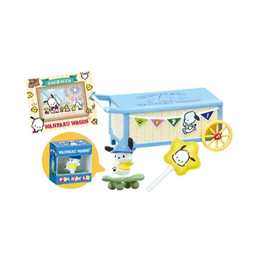 sanrio 帕恰狗淘氣遊樂園場景組 - 隨機發貨