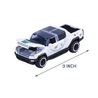 Majorette 美捷輪小汽車-杜拜豪華警車GMC Hummer EV