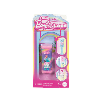 Barbie 迷你芭比樂園-驚喜動物換裝系列(粉紅罐系列) - 隨機發貨