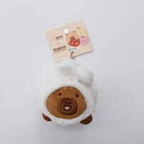 TUNTUNZAI卡皮巴拉	豚豚崽鬆鬆體白兔掛件