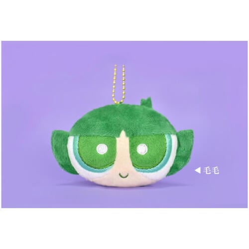 飛天小女警頭型吊飾3吋-隨機發售