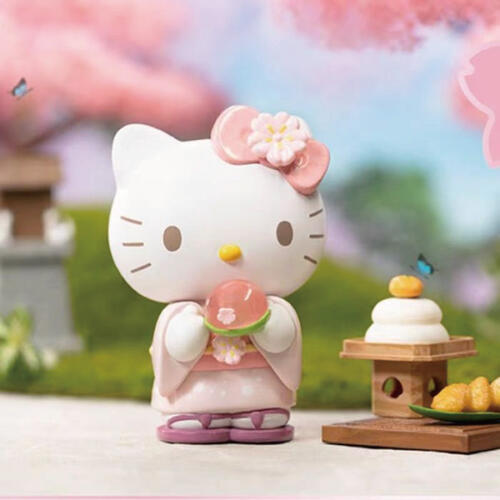 TopToy  三麗鷗家族花兒與和菓子系列手辦- 隨機發貨