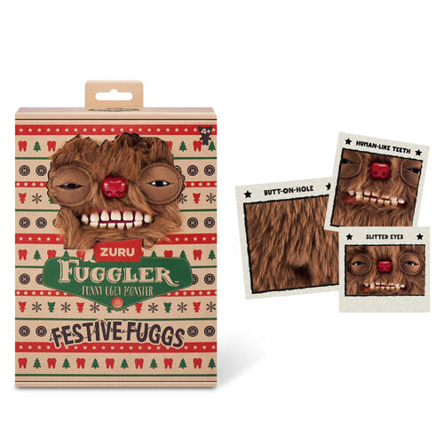 FUGGLER牙齒怪-9吋聖誕系列- 隨機發貨
