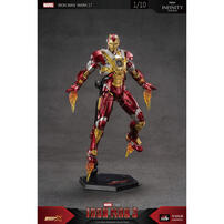 ZD Toys MARVEL IRON MAN 中動 鋼鐵人 Mark 17 破心者 7吋可動人偶