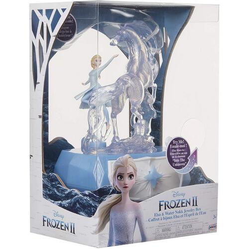 Disney Frozen迪士尼冰雪奇緣2艾莎黑海音樂盒