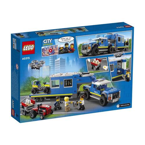 LEGO樂高城市系列 警察行動指揮車 60315
