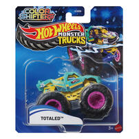 Hot Wheels風火輪小汽車-怪獸變色系列(混4款)- 隨機發貨
