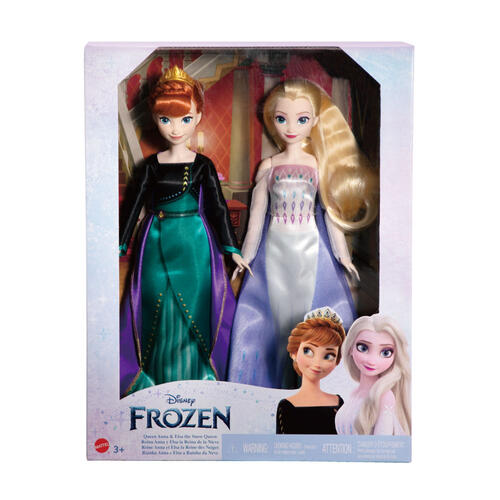Disney Frozen迪士尼冰雪奇緣-艾莎女王與安娜女王組