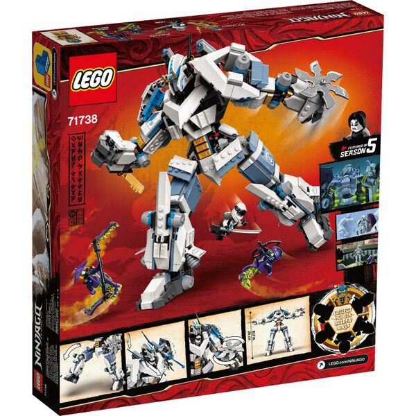 LEGO樂高71738 冰忍的鈦機械人之戰| 台灣玩具“反”斗城官方網站| Toys