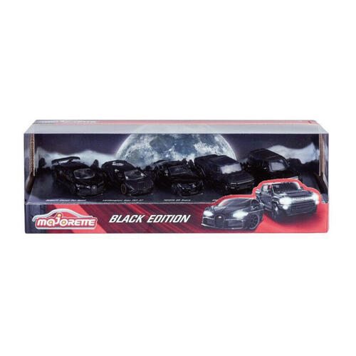 Majorette Black Edition Next Gen 5 Pieces Giftpack