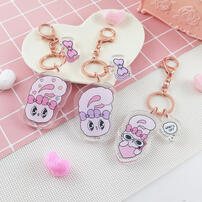 toyzeroplus Esther Bunny艾絲樂小兔-鑰匙圈 LAVENDER