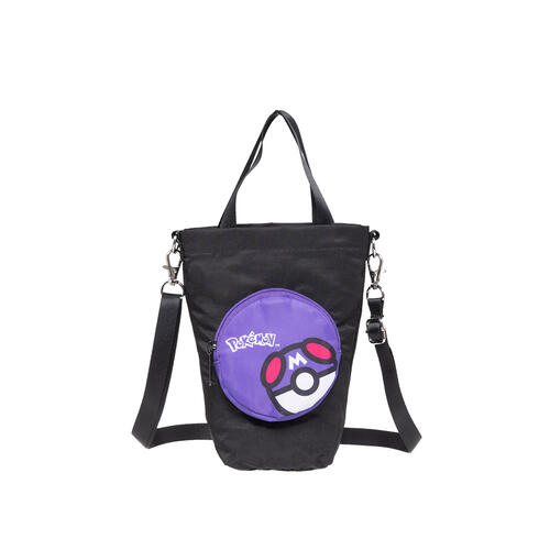 Pokemon 精靈寶可夢 IMPACT寶可夢大師球 收納提袋 #深紫