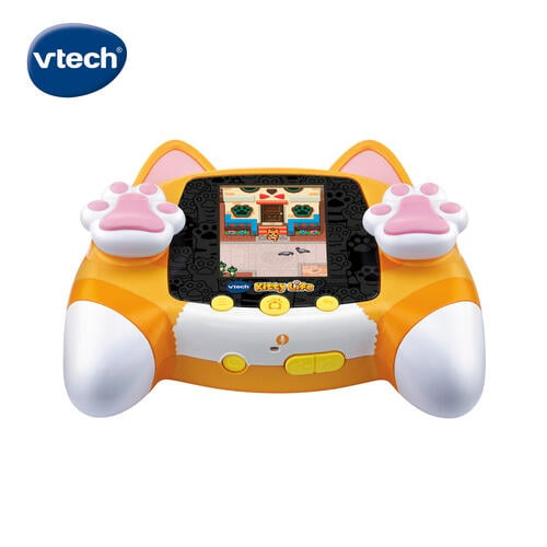 Vtech 貓咪寵物互動遊戲機-橘